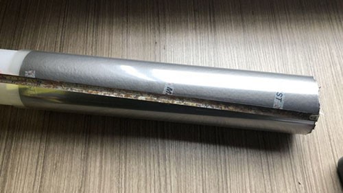 株洲諾天客戶成功燒結(jié)寬度達到450毫米PI石墨導熱膜